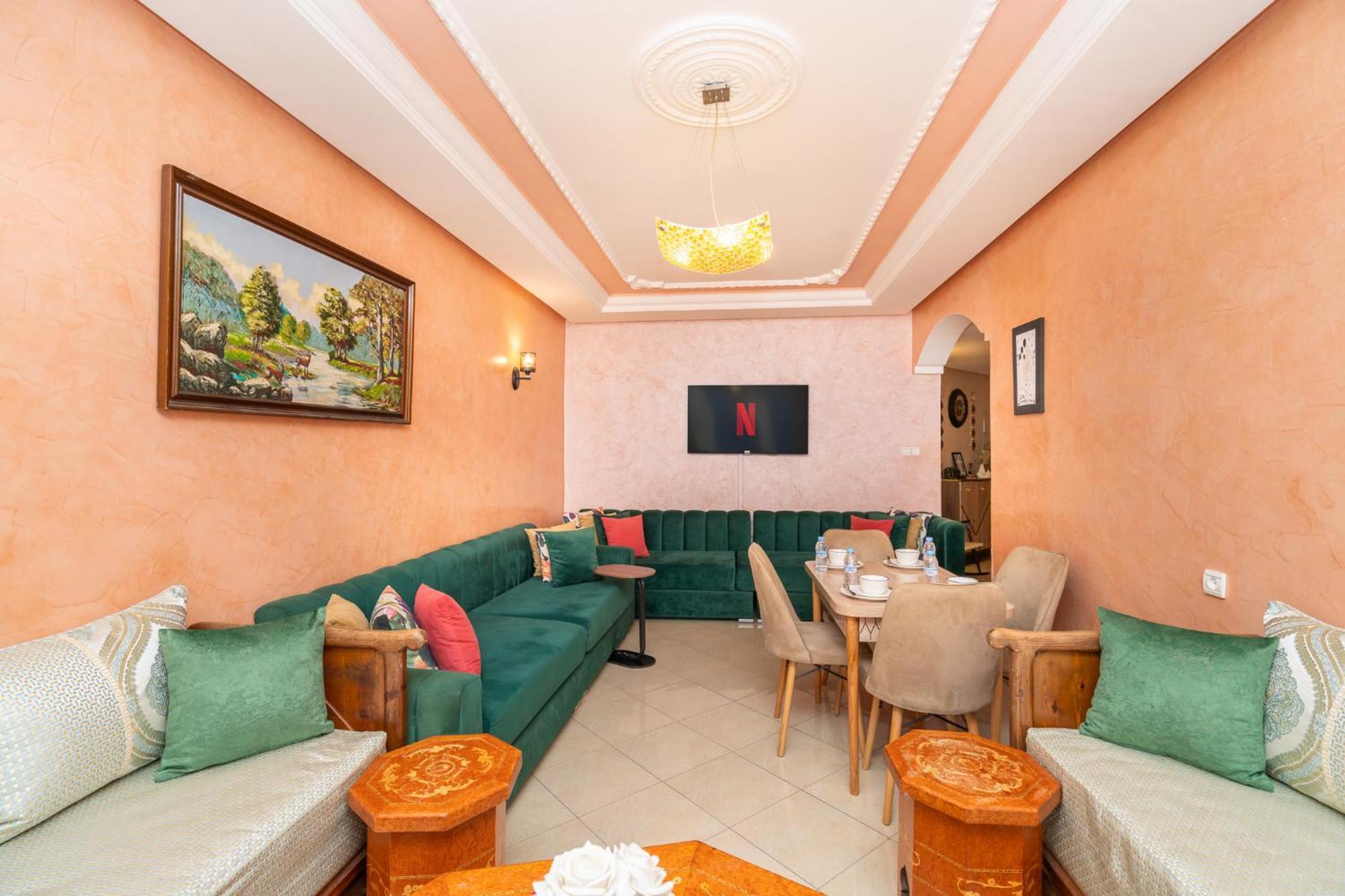 Appartement 2 Chambres Pres De La Corniche Ταγγέρη Εξωτερικό φωτογραφία