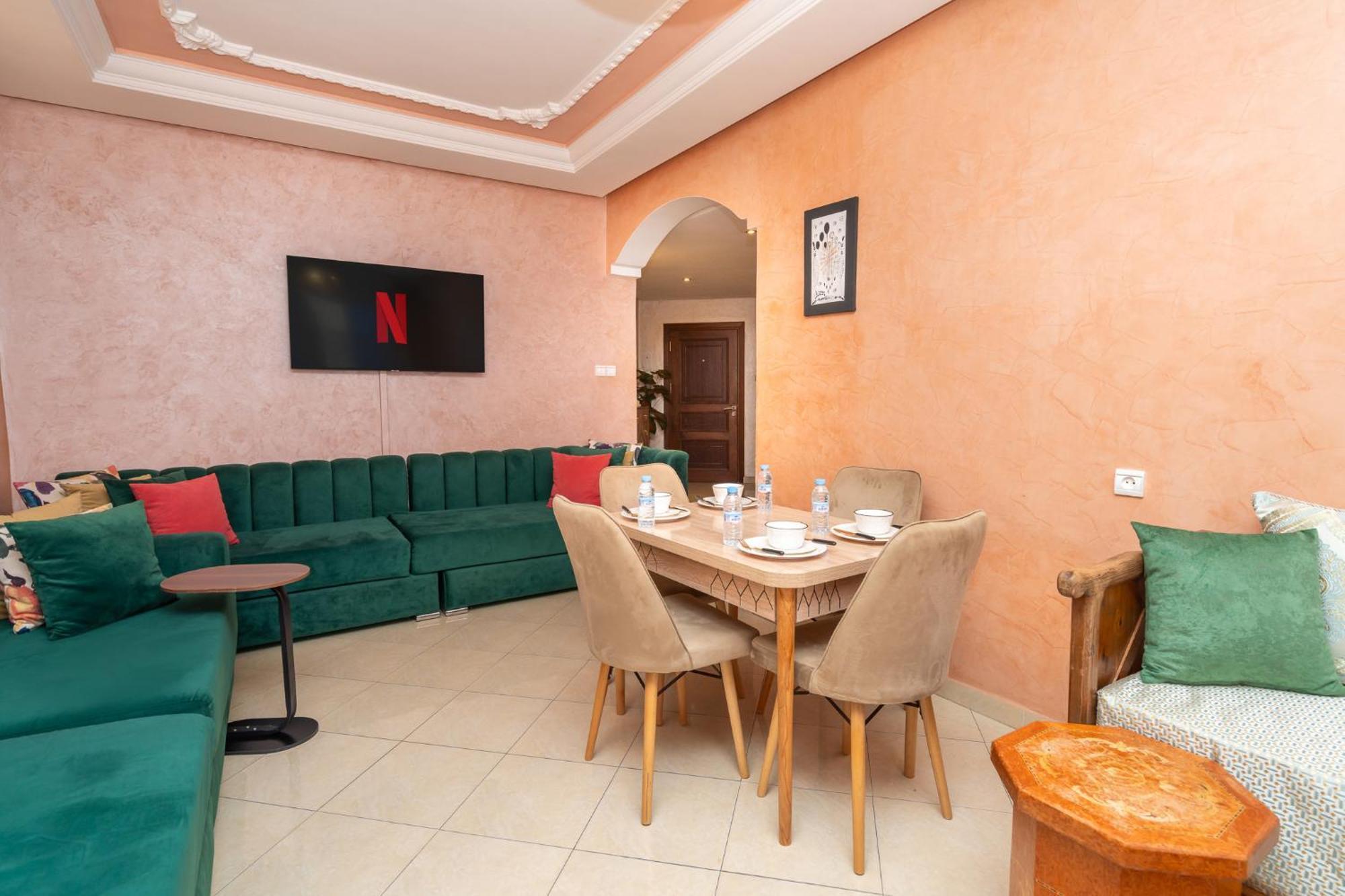 Appartement 2 Chambres Pres De La Corniche Ταγγέρη Εξωτερικό φωτογραφία